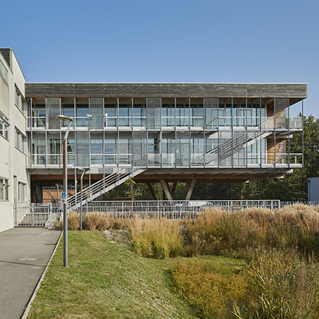 façade de batiment scolaire