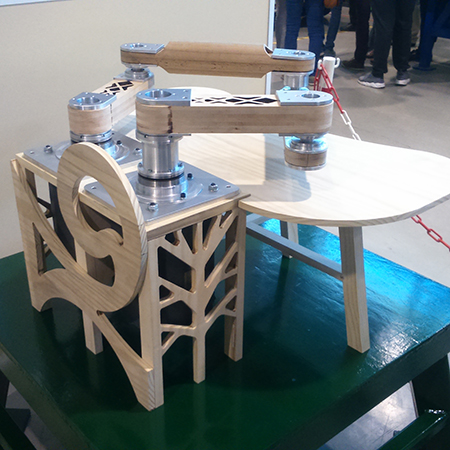 Prototype de robot en bois ESB / LS2M